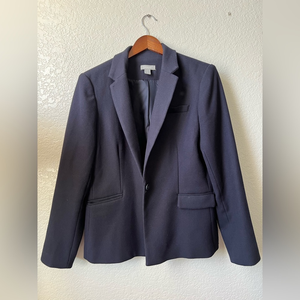 Navy women's casual blazer - L